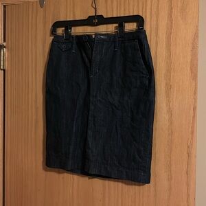 Denim skirt